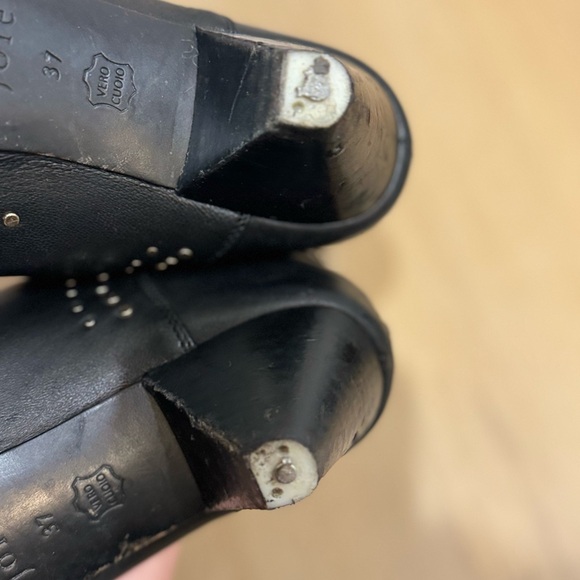 Joie Bickson Studded Black Leather Booties - Picture 7 of 9